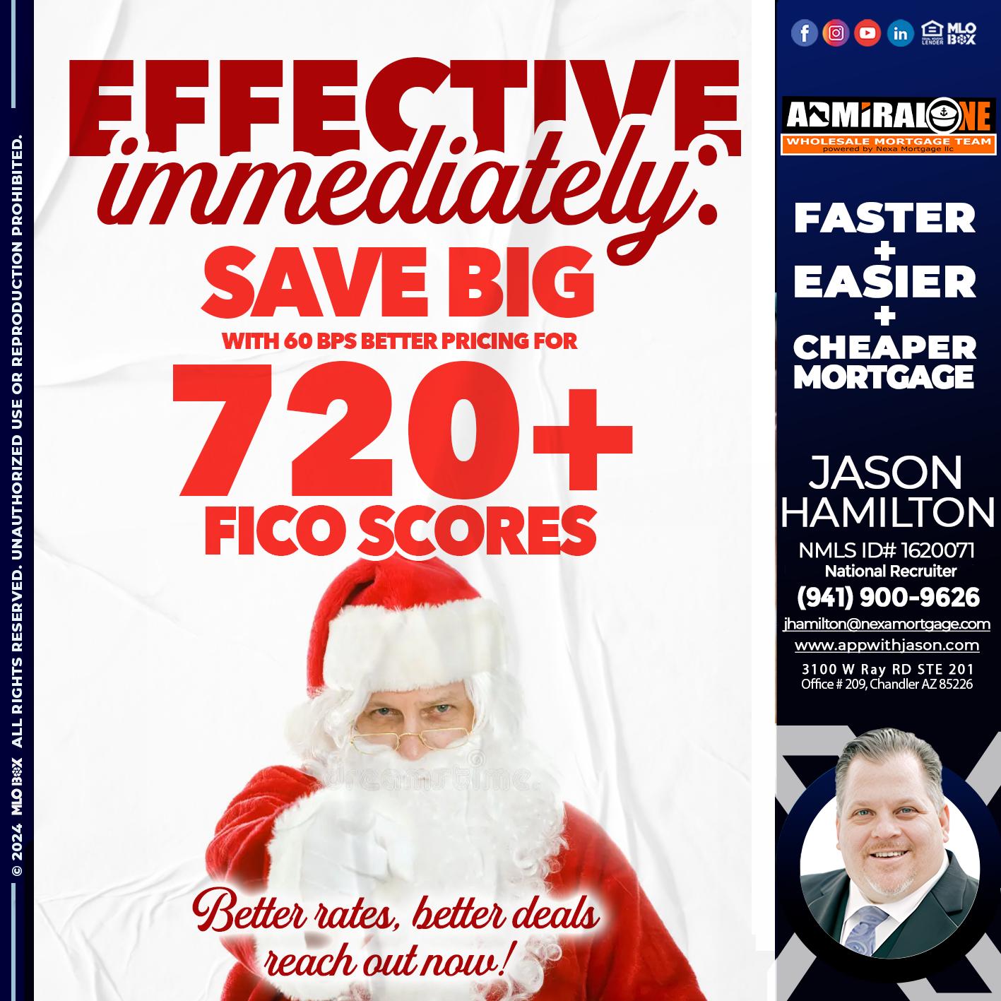 EFECTIVE IMMEDIATELY - Jason Hamilton -Branch Manager  LOS Coach  National Recruiter