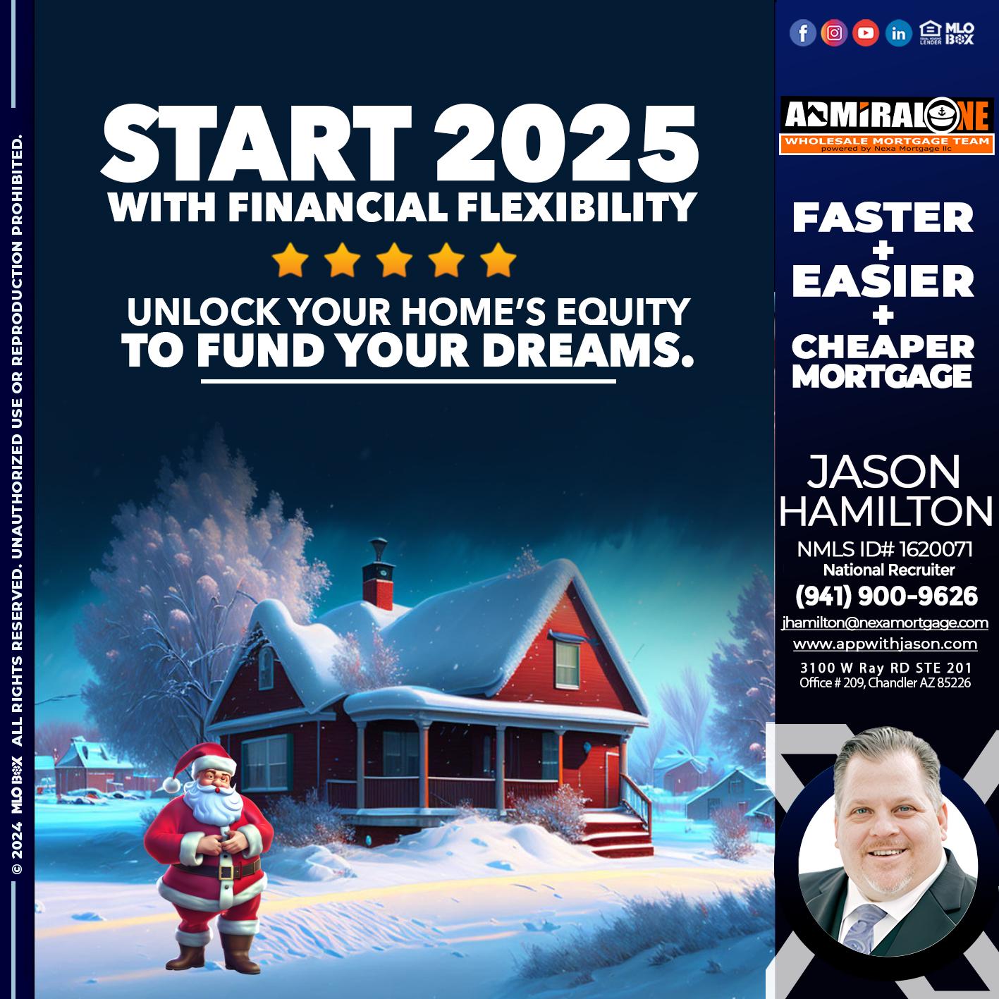 START 2025 - Jason Hamilton -Branch Manager  LOS Coach  National Recruiter