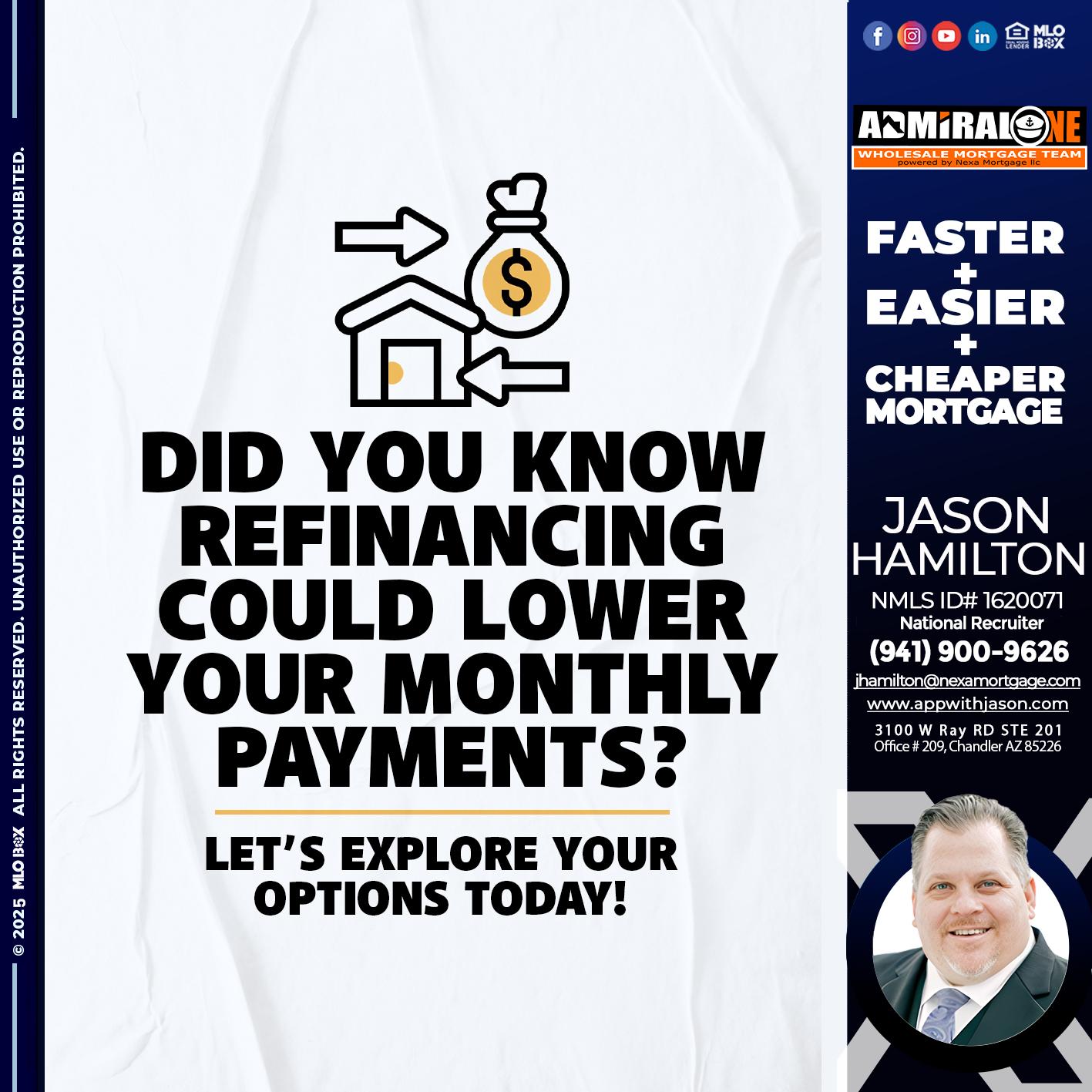 DID YOU KNOW - Jason Hamilton -Consultative Lender Branch Manager Recruiter