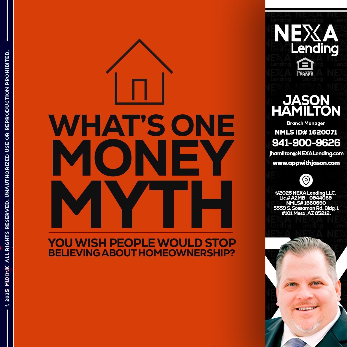 WHATS ONE - Jason Hamilton -Branch Manager