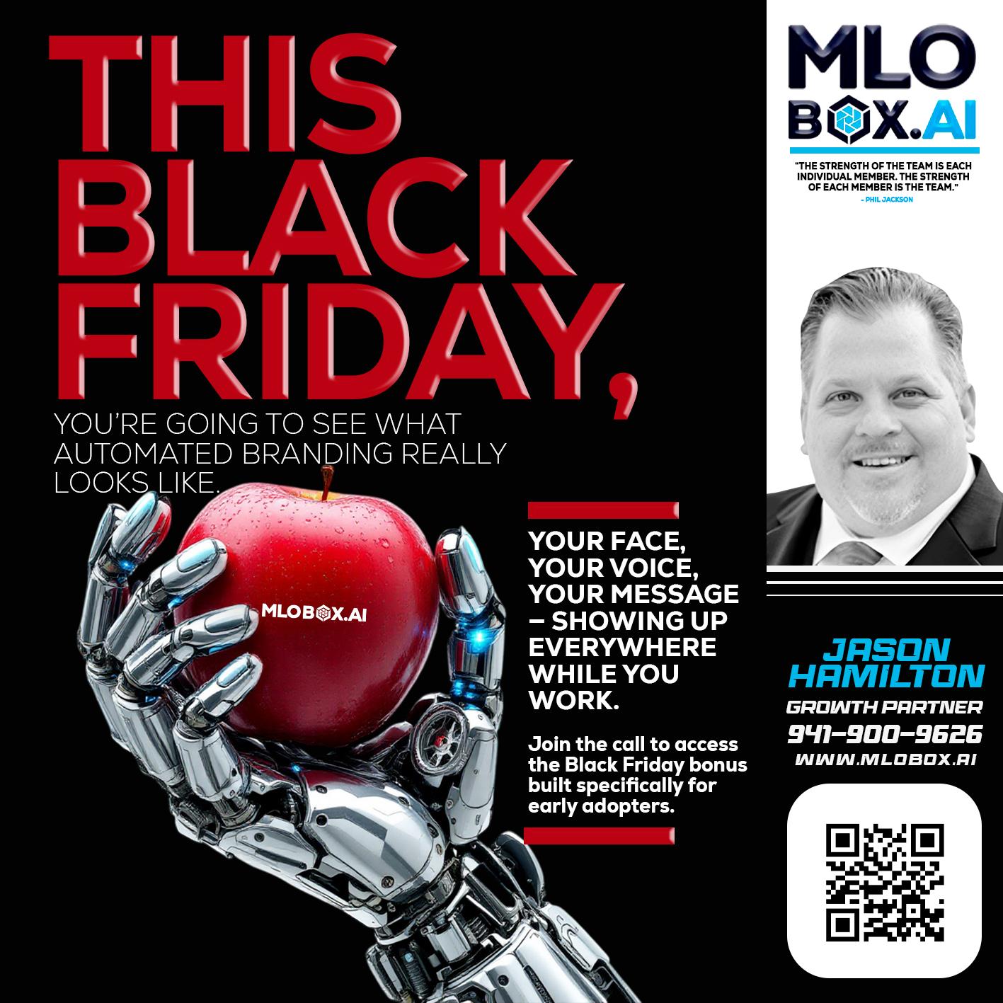 THIS BLACK FRIDAY - Jason Hamilton -Branch Manager
