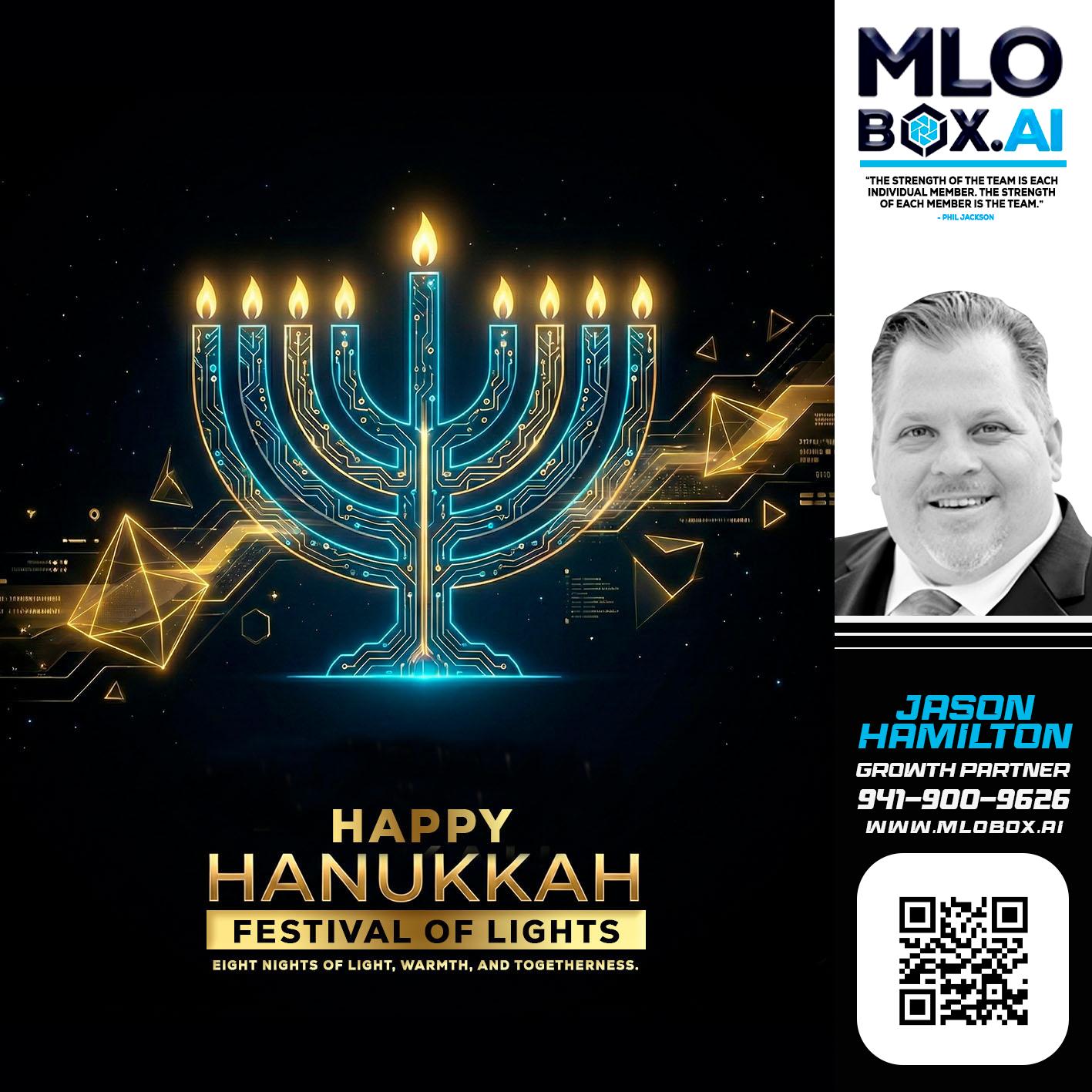 happy Hanukkah - Jason Hamilton -Branch Manager