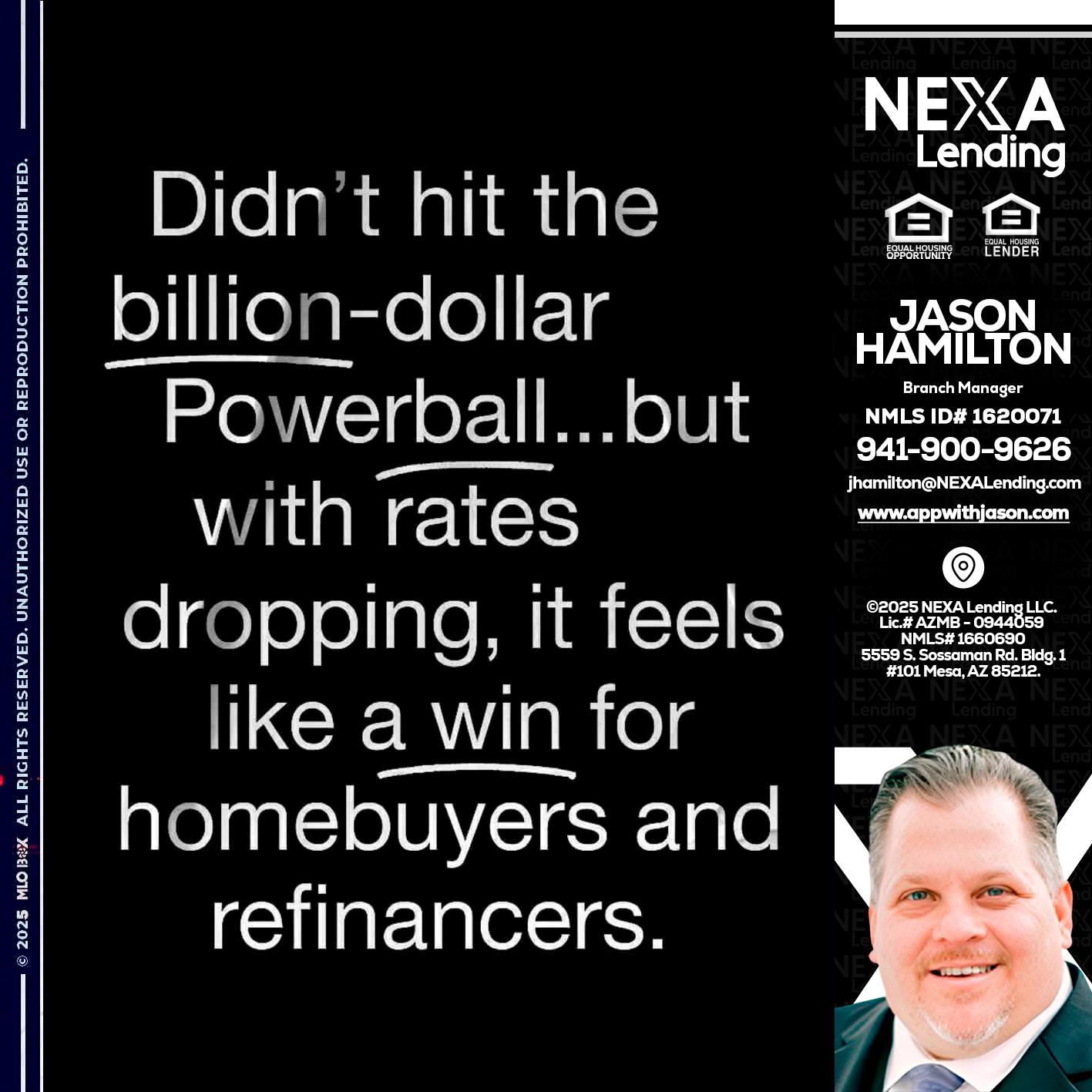 DIDNT HIT - Jason Hamilton -Branch Manager