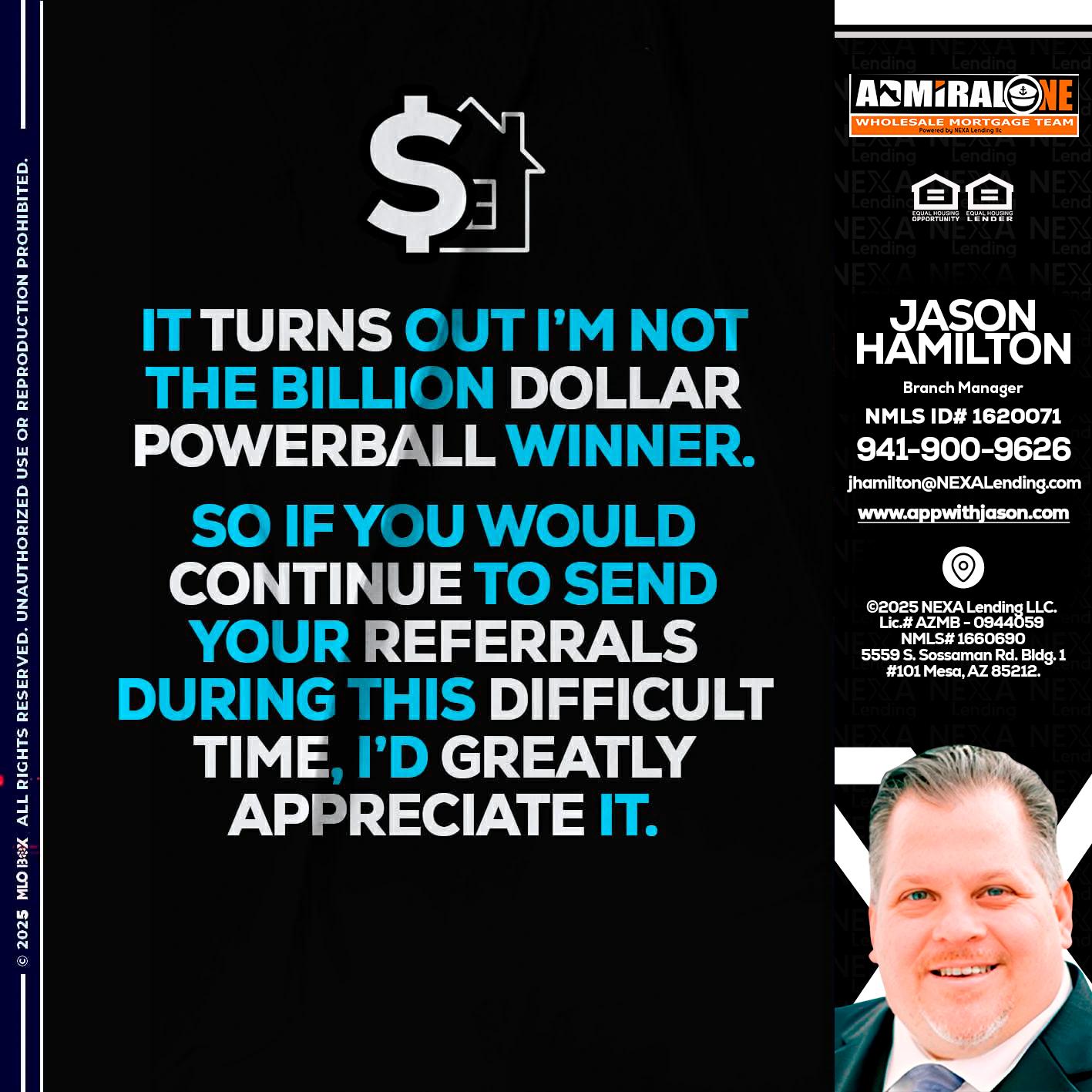 IT TURNS - Jason Hamilton -Branch Manager