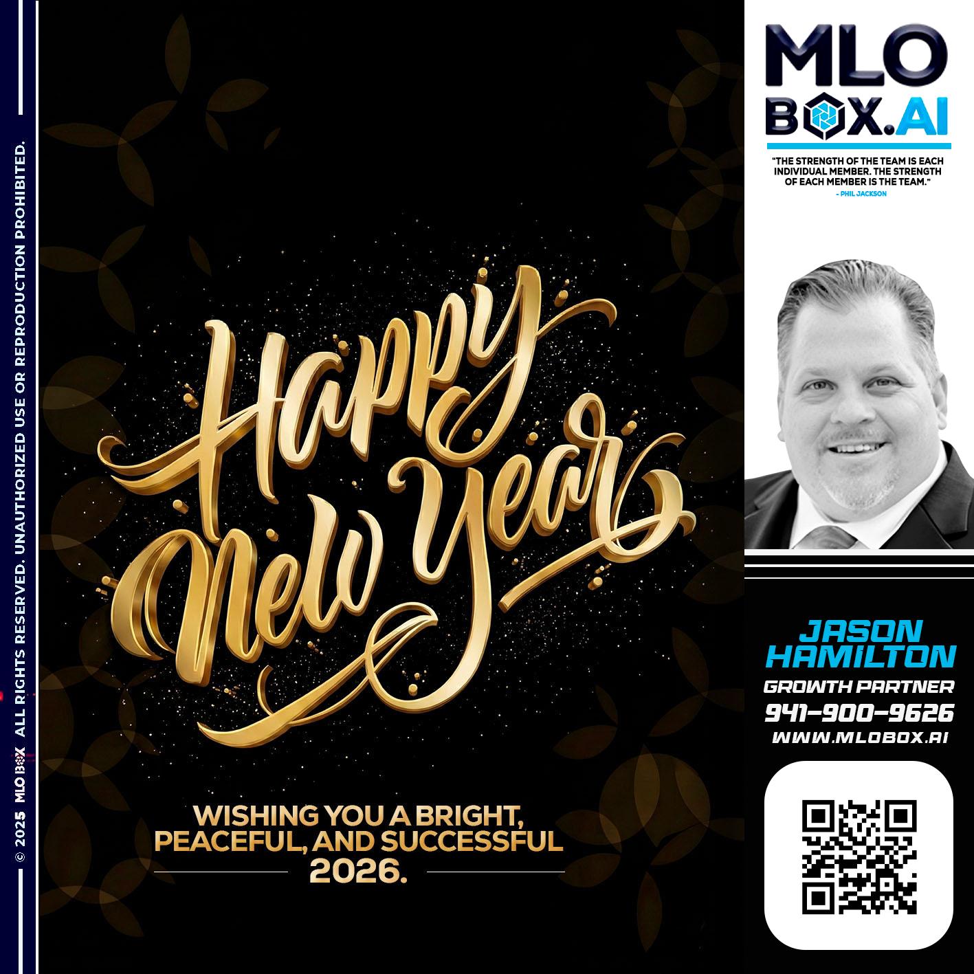 HAPPY NEW YEAR - Jason Hamilton -Branch Manager