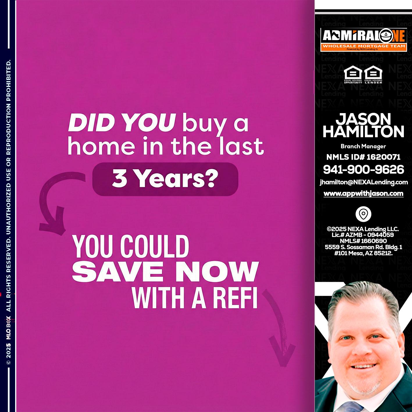 did you - Jason Hamilton -Branch Manager