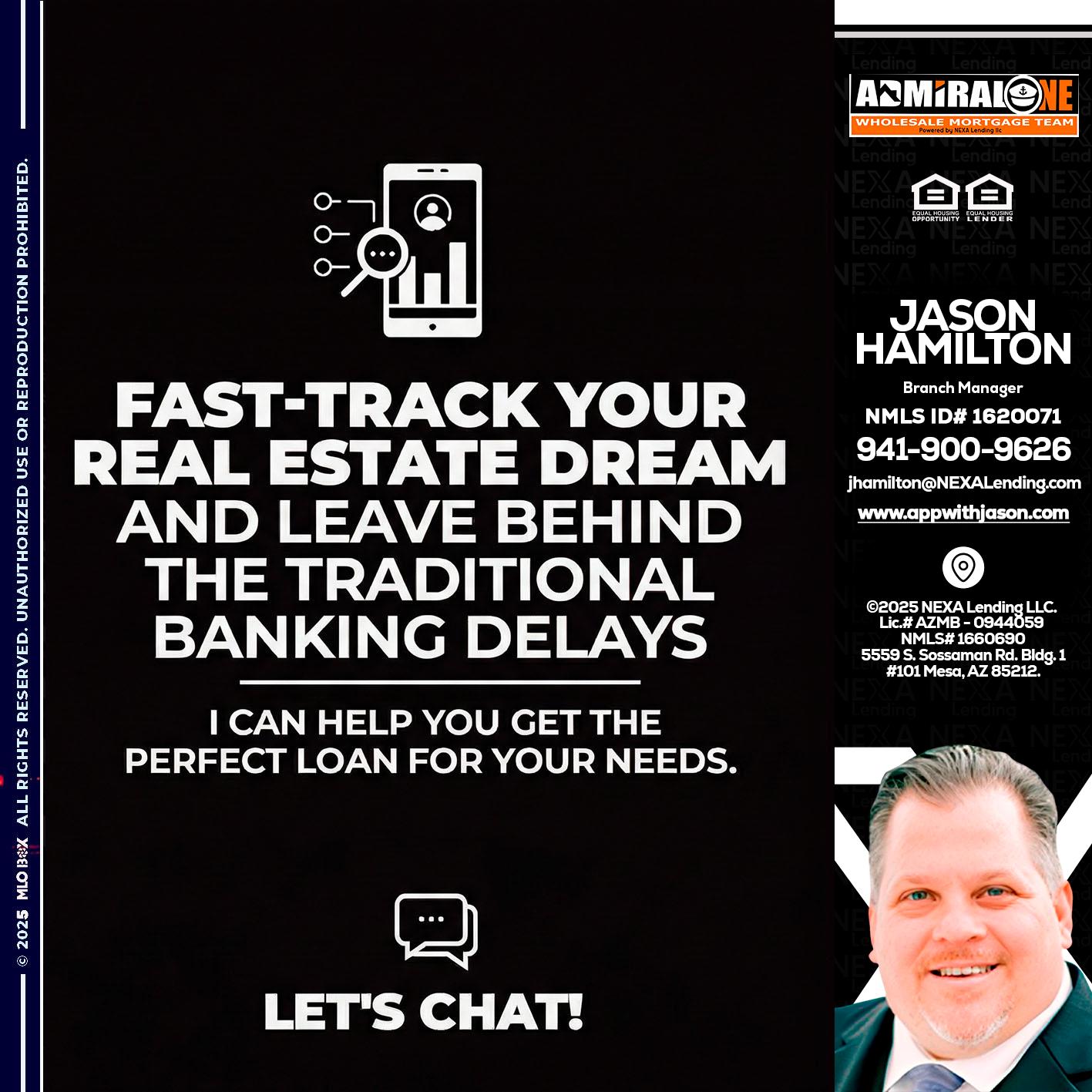 FAST TRACK - Jason Hamilton -Branch Manager