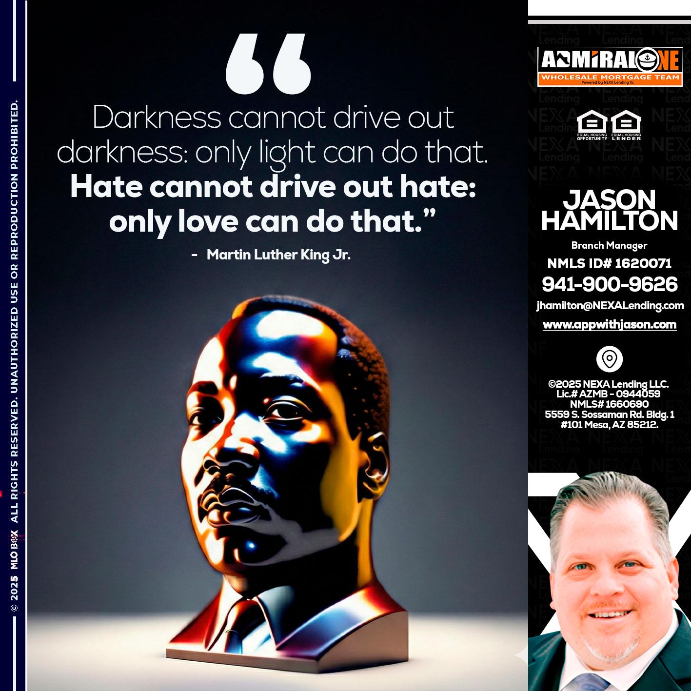 MLK 2026 - Jason Hamilton -Branch Manager