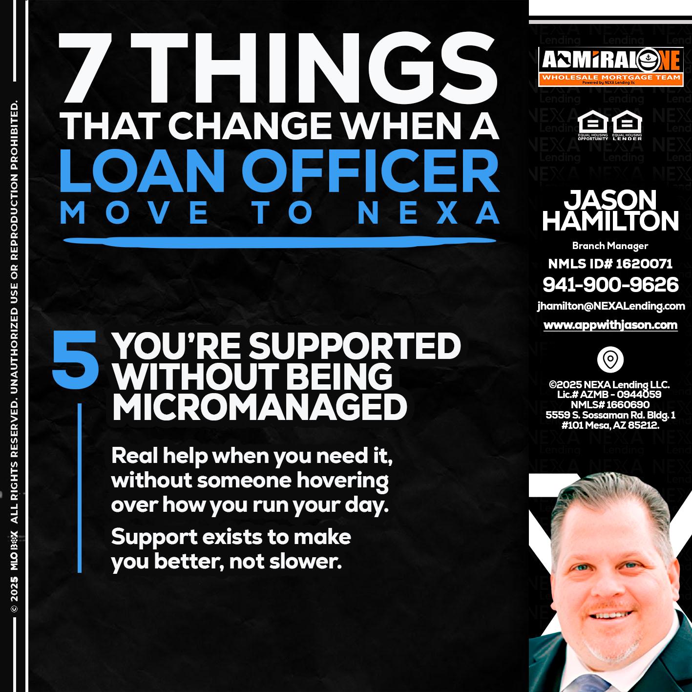 7 THINGS (5) - Jason Hamilton -Branch Manager