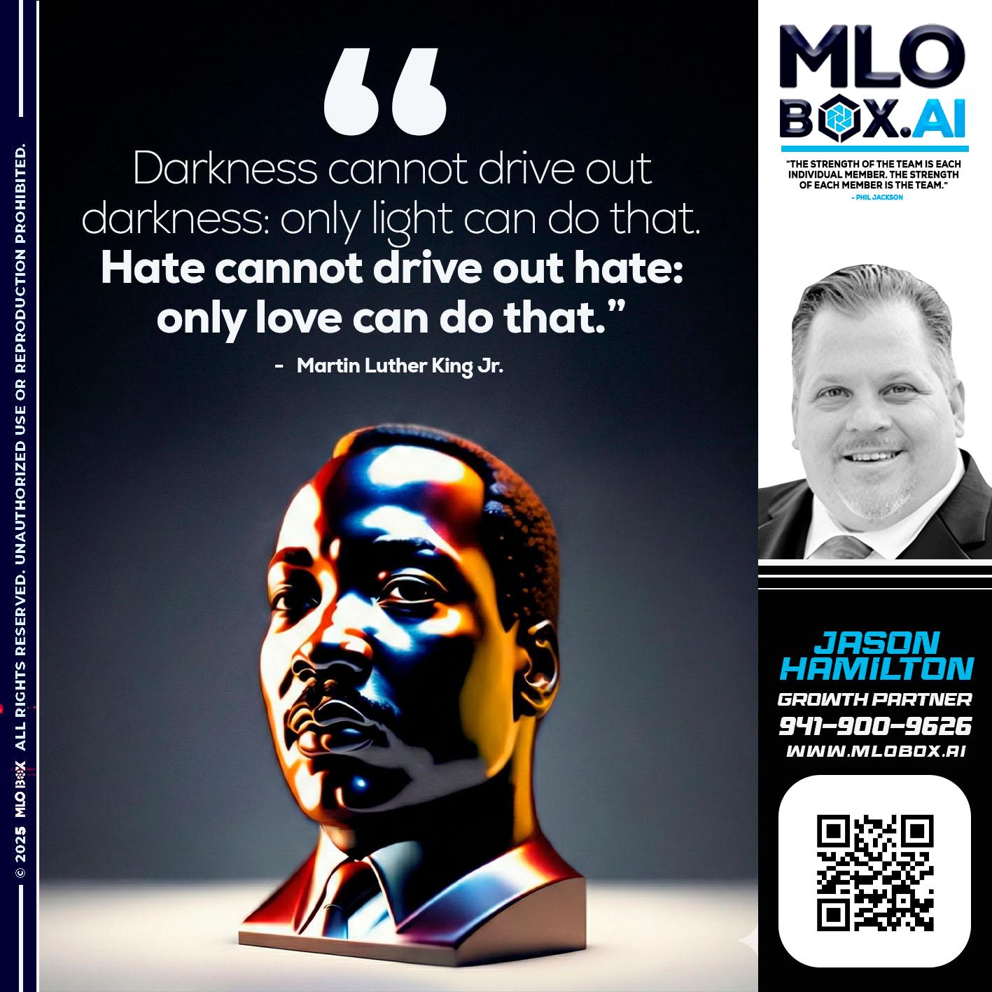 MLK DAY - Jason Hamilton -Branch Manager