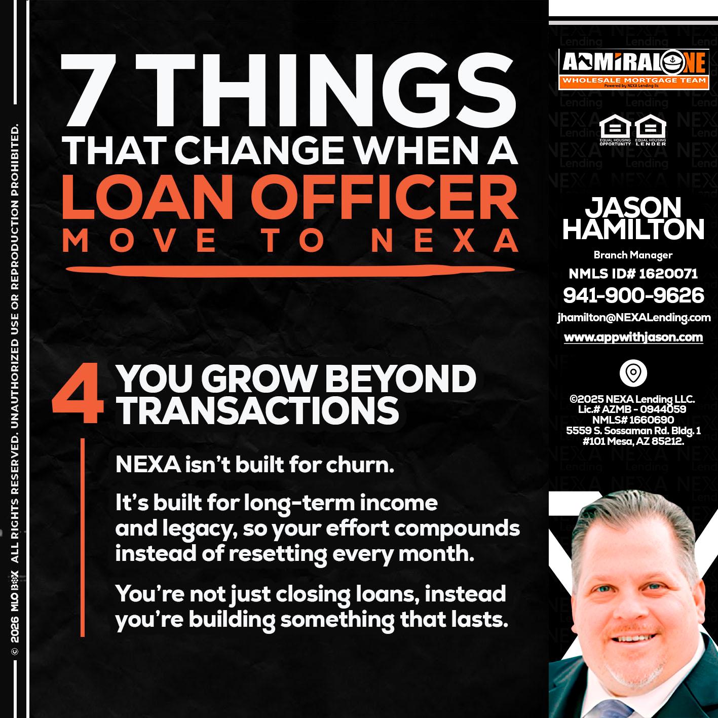 7 THINGS (4) - Jason Hamilton -Branch Manager