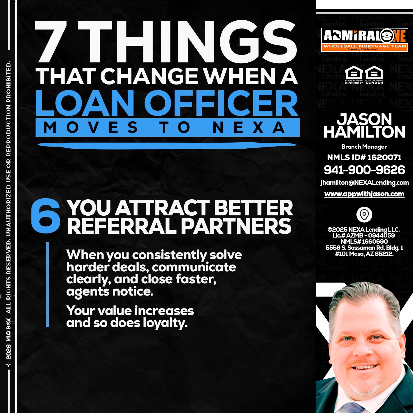 7 THINGS (6) - Jason Hamilton -Branch Manager