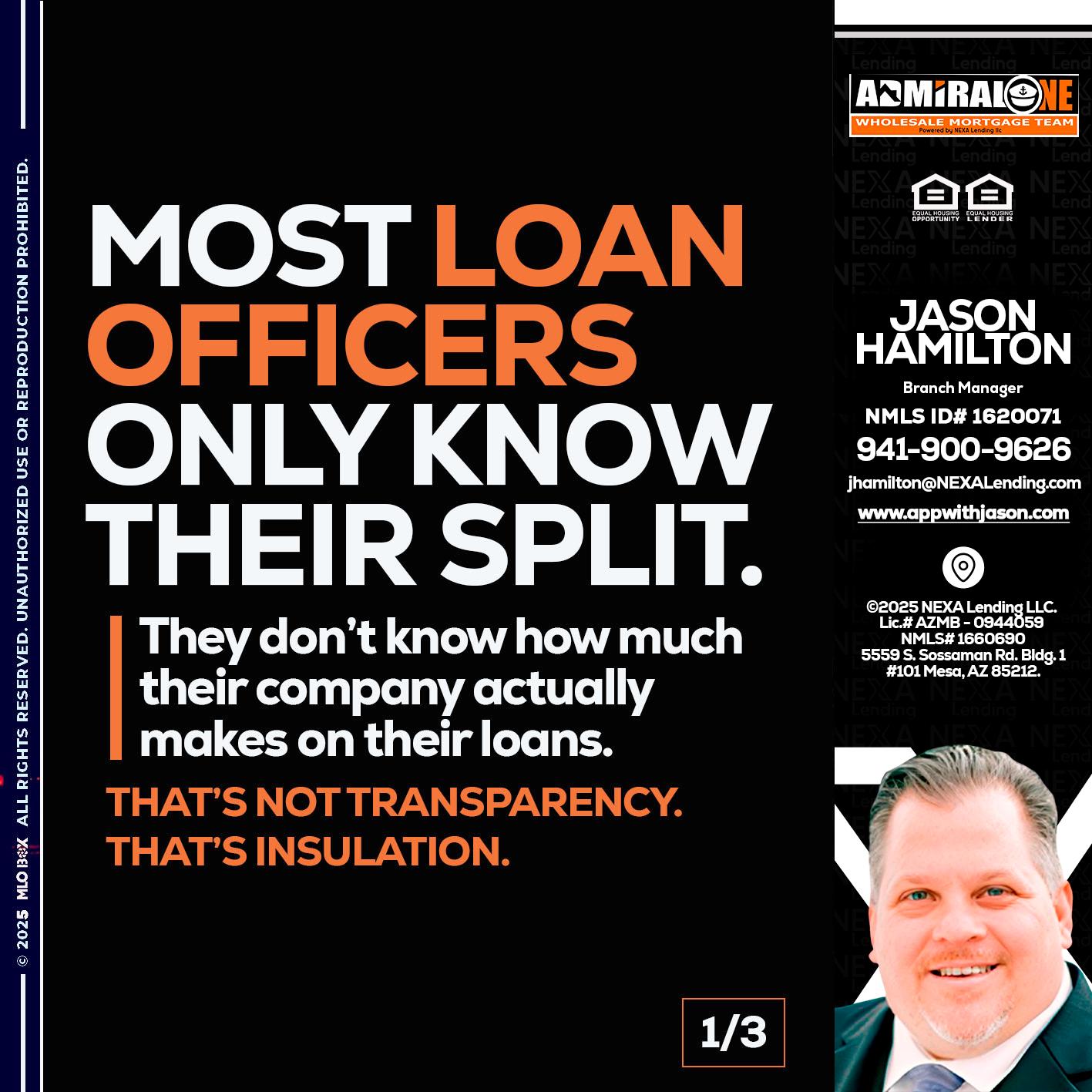 1 OF 3 - Jason Hamilton -Branch Manager