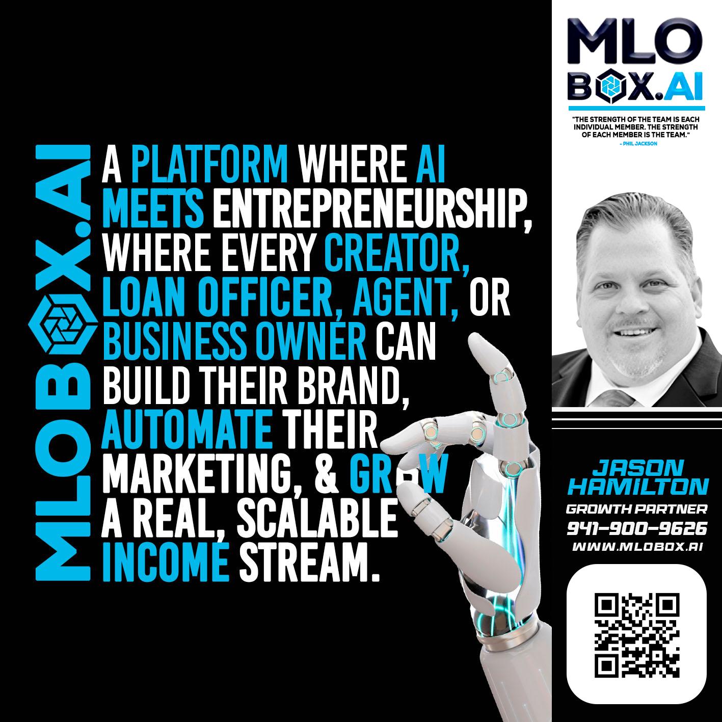 A PLATFORM - Jason Hamilton -Branch Manager