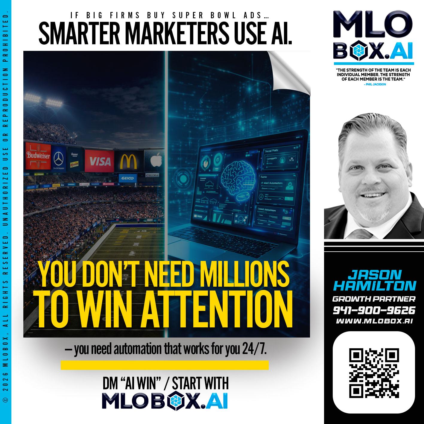 you don't need - Jason Hamilton -Branch Manager