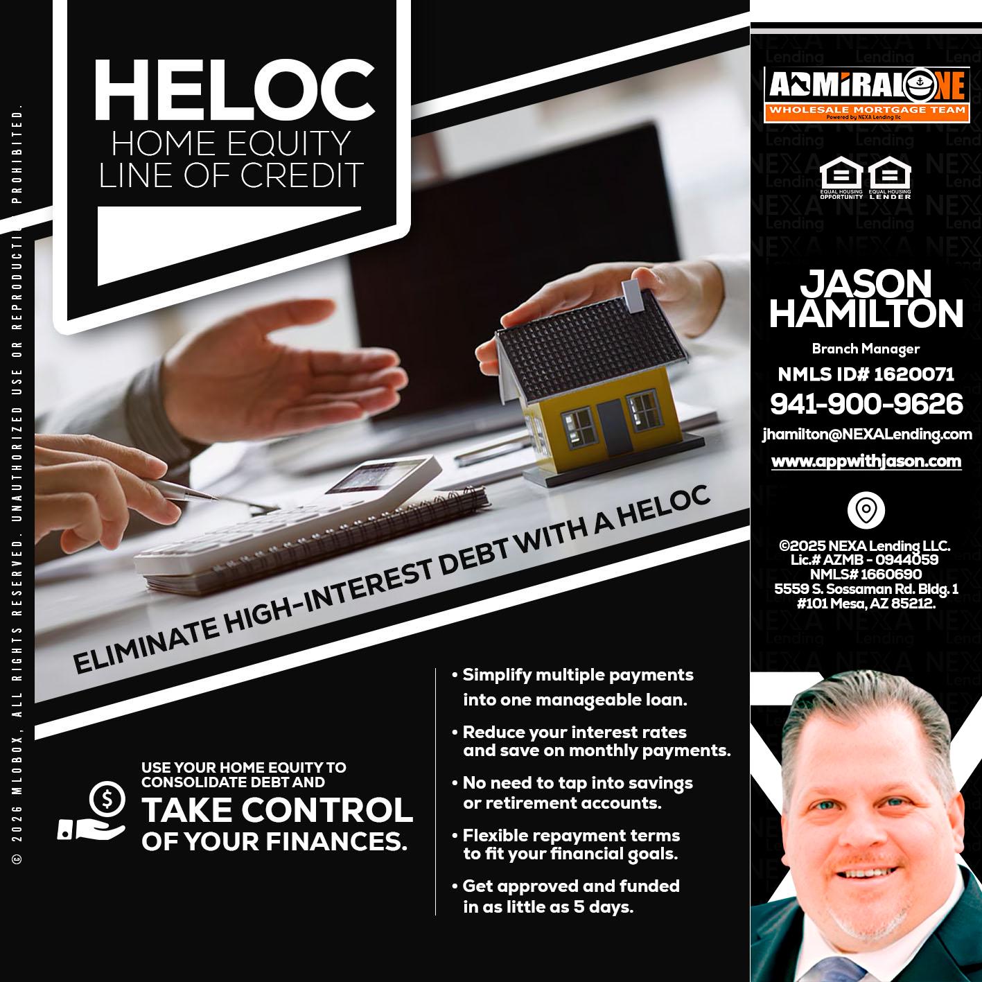HELOC - Jason Hamilton -Branch Manager