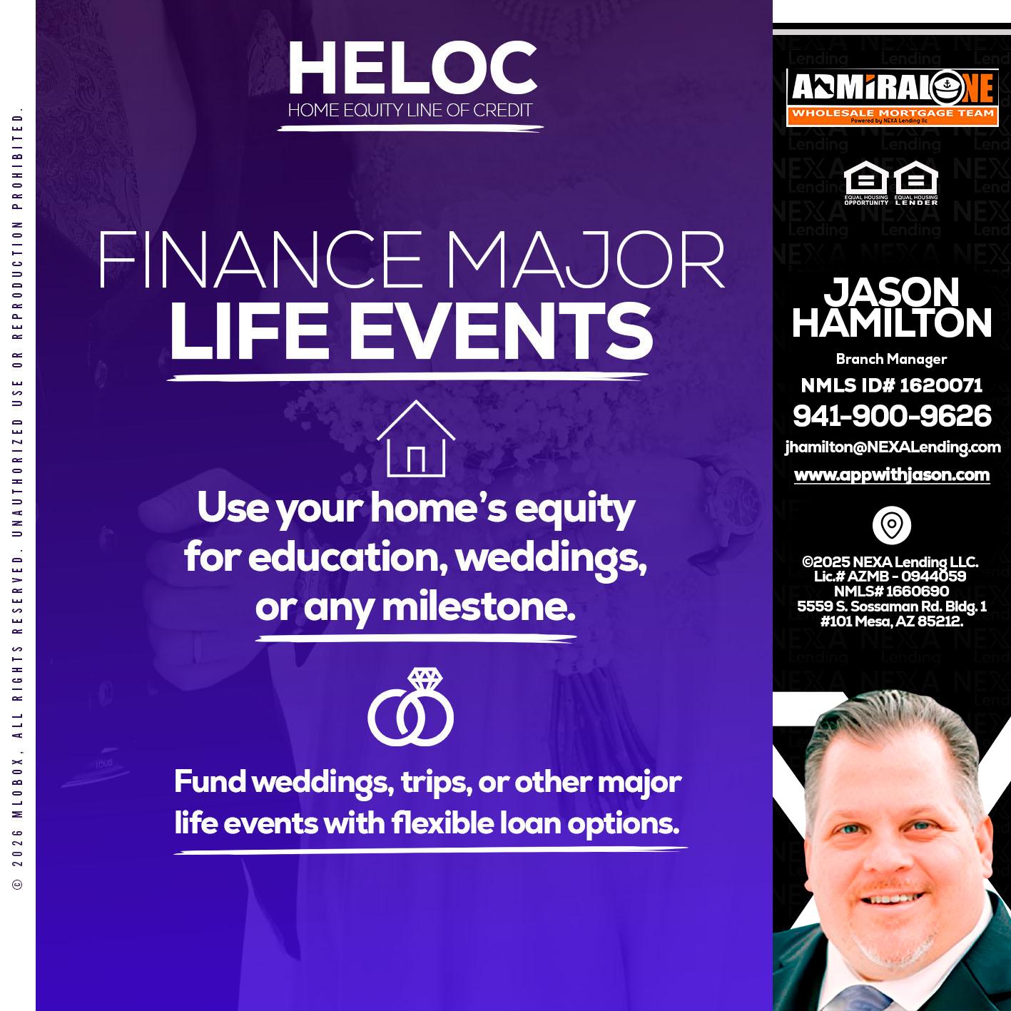 HELOC - Jason Hamilton -Branch Manager