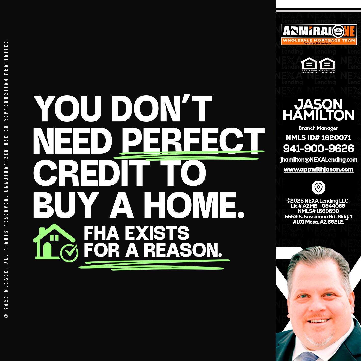 you don't need - Jason Hamilton -Branch Manager