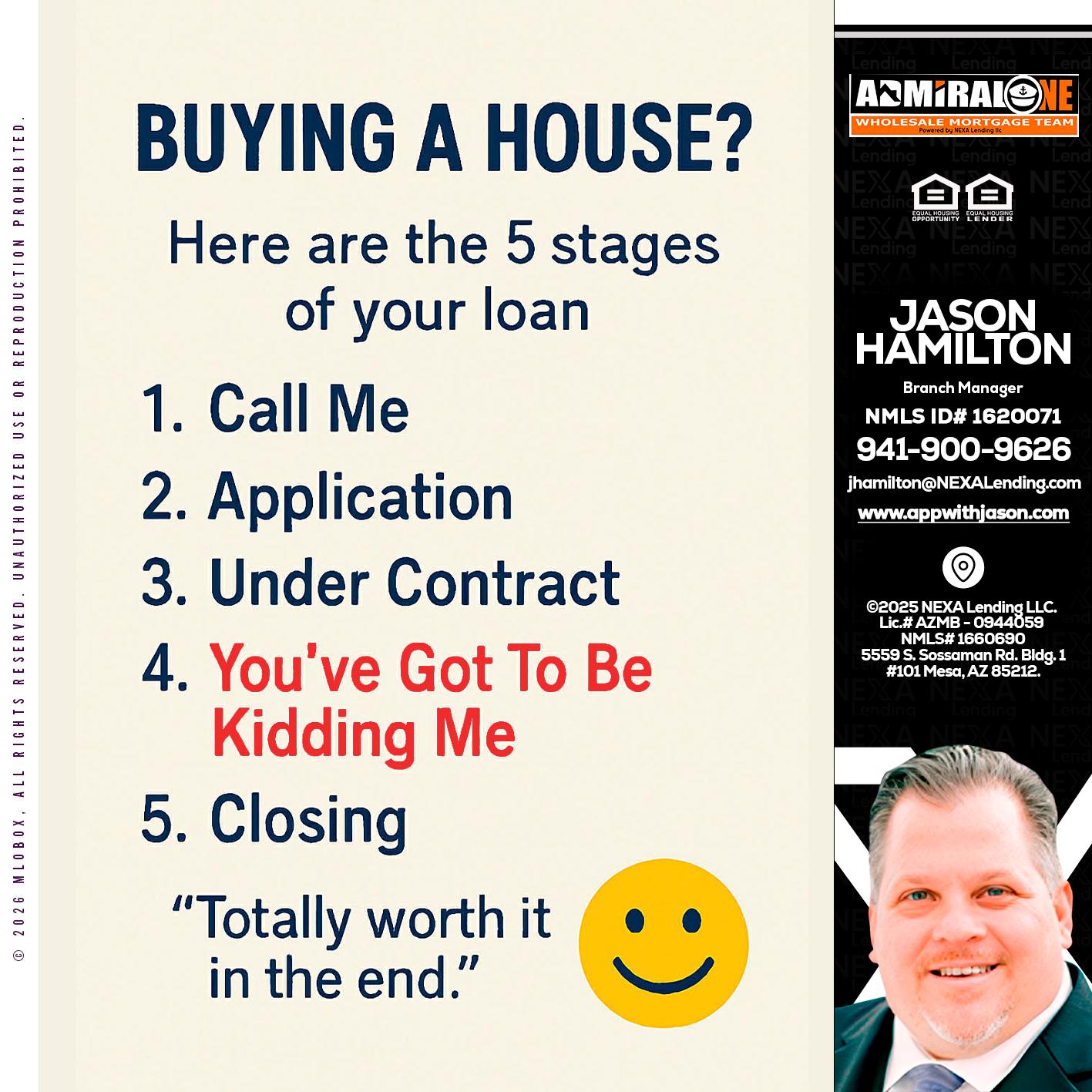 BUYING A HOUSE - Jason Hamilton -Branch Manager