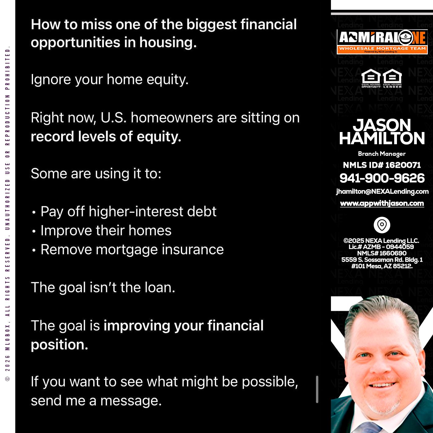 how to miss - Jason Hamilton -Branch Manager