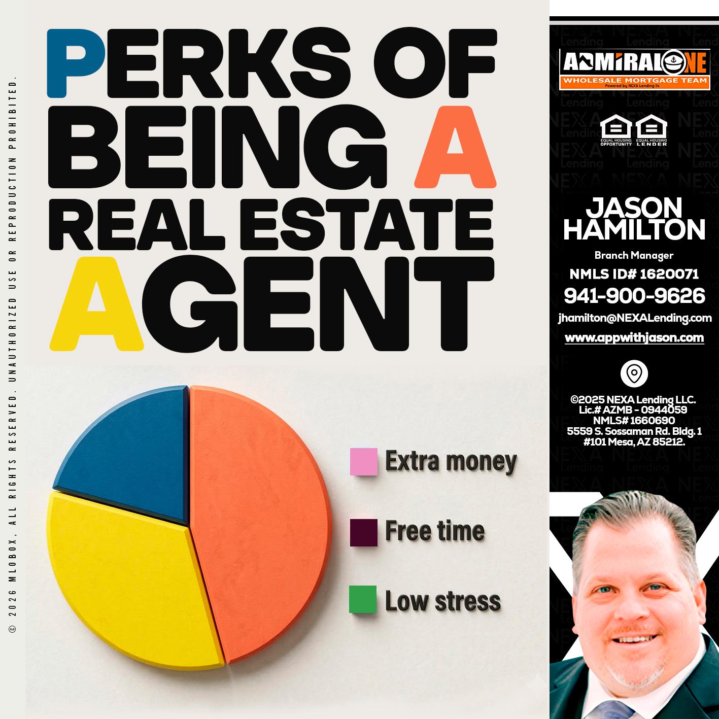 PERKS OF BEING - Jason Hamilton -Branch Manager