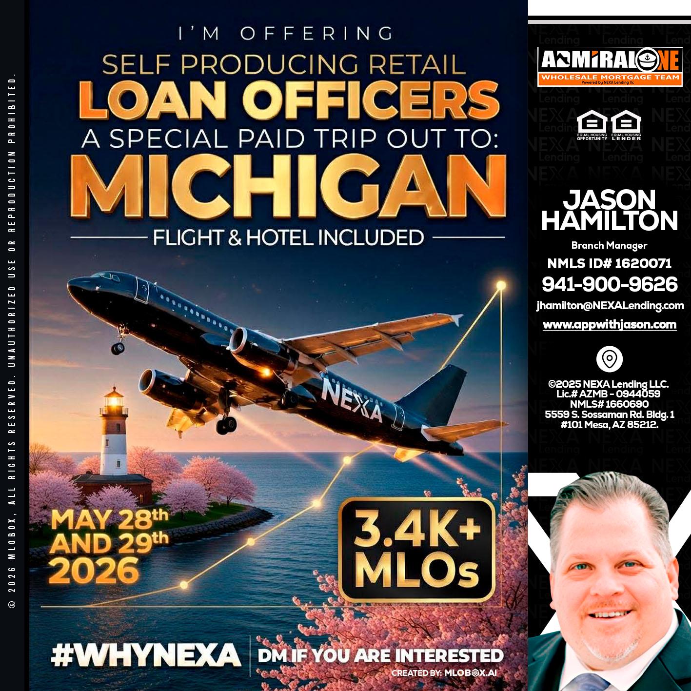 MICHIGAN TRIP - Jason Hamilton -Branch Manager