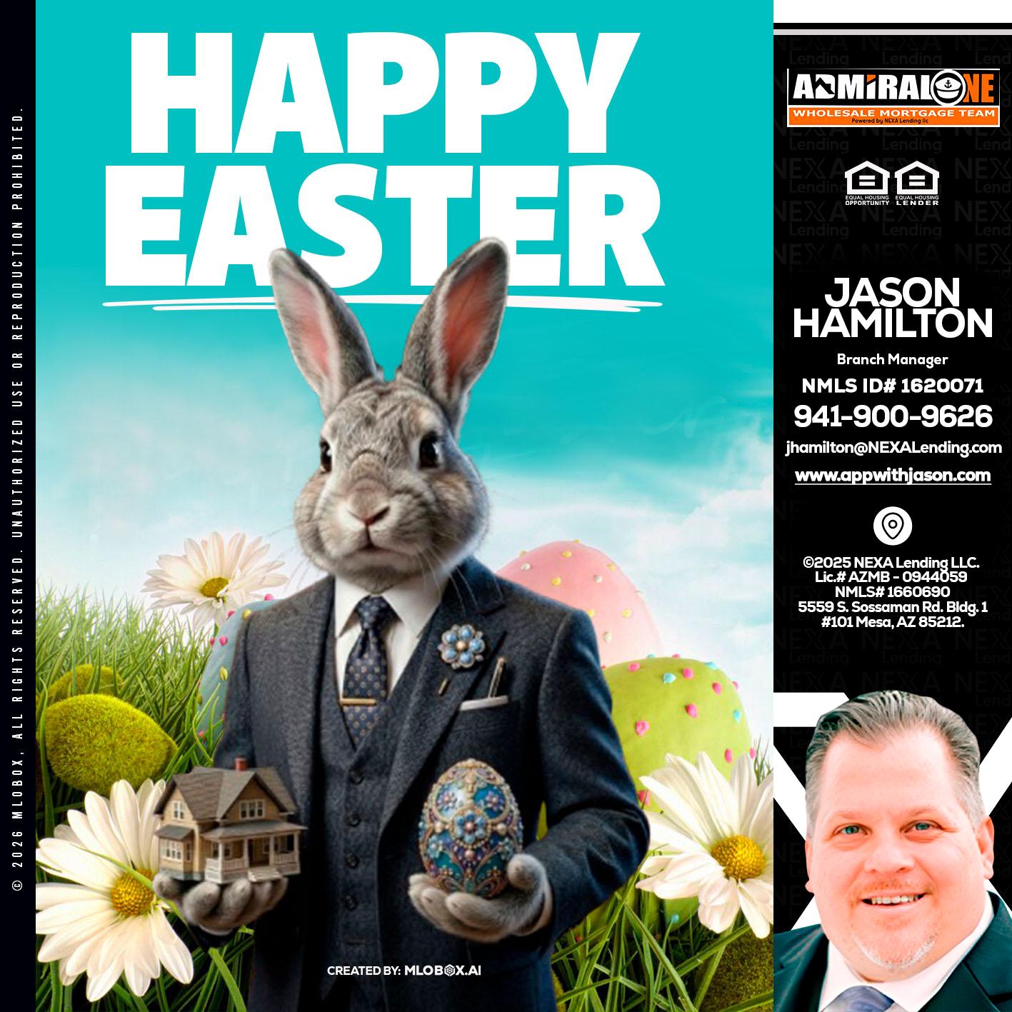 HAPPY EASTER - Jason Hamilton -Branch Manager