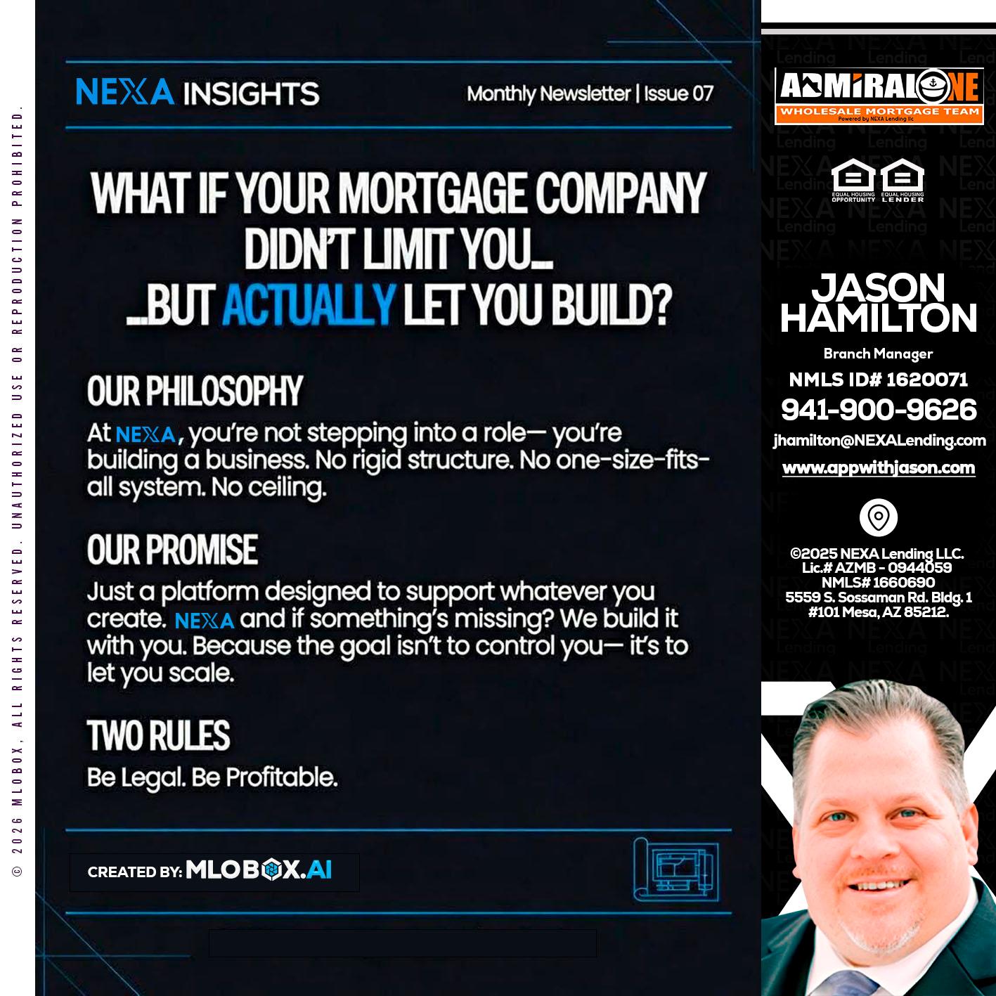 NEXA INSIGHTS - Jason Hamilton -Branch Manager