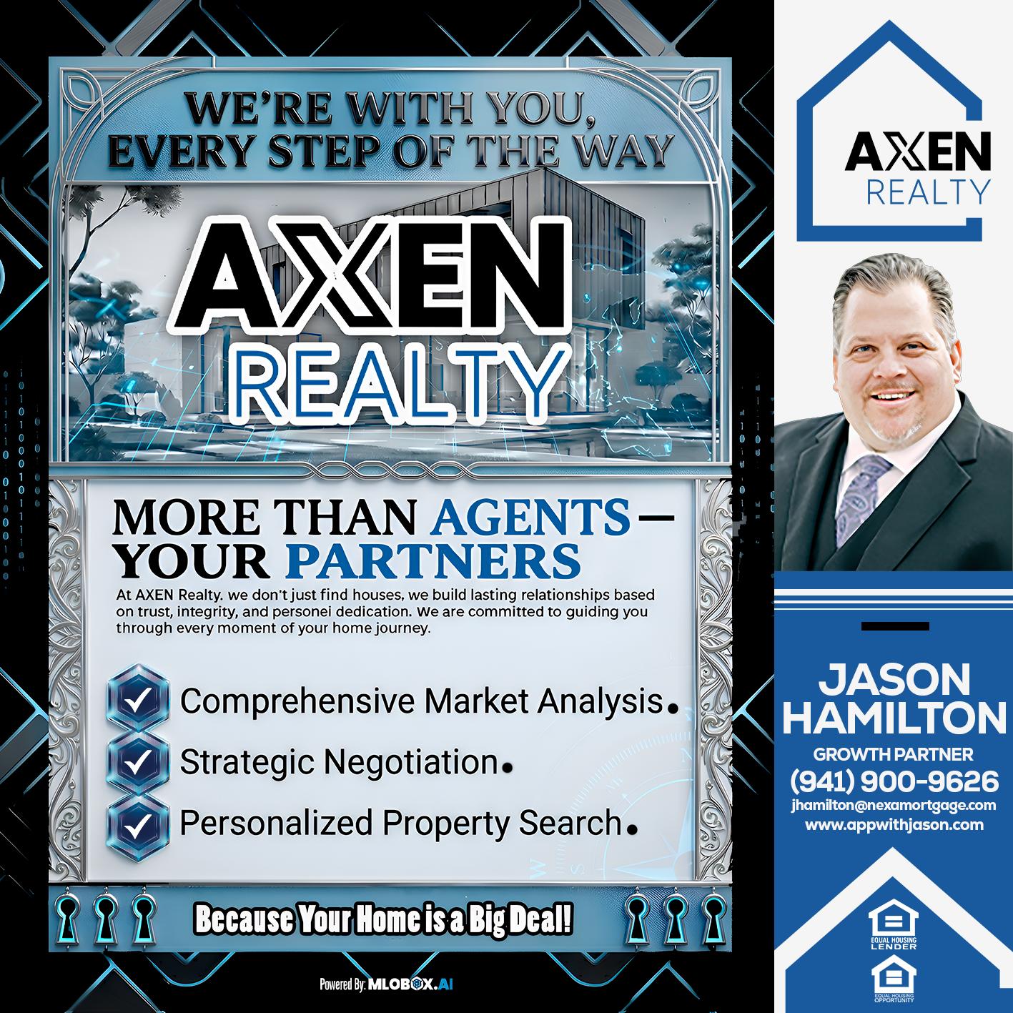EVERY STEP OF THE WAY - Jason Hamilton -Branch Manager
