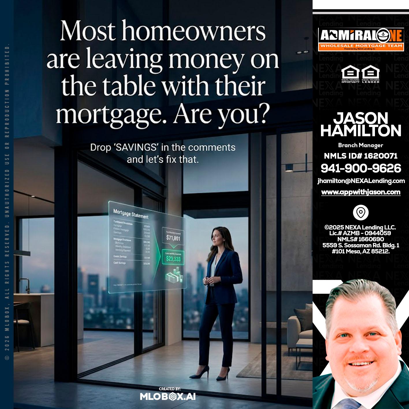 MOST OWNERS - Jason Hamilton -Branch Manager