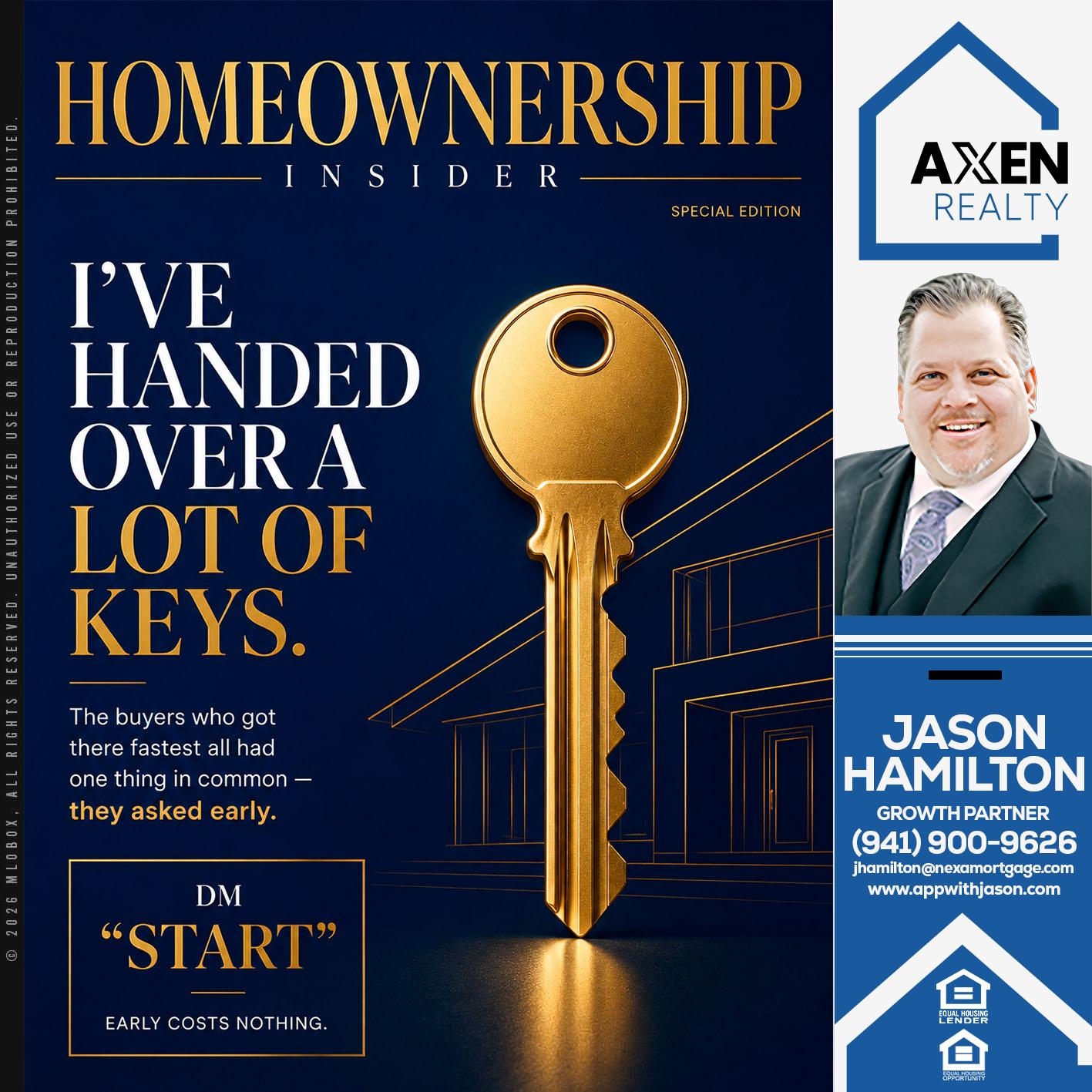 HOMEOWNERSHIP - Jason Hamilton -Branch Manager