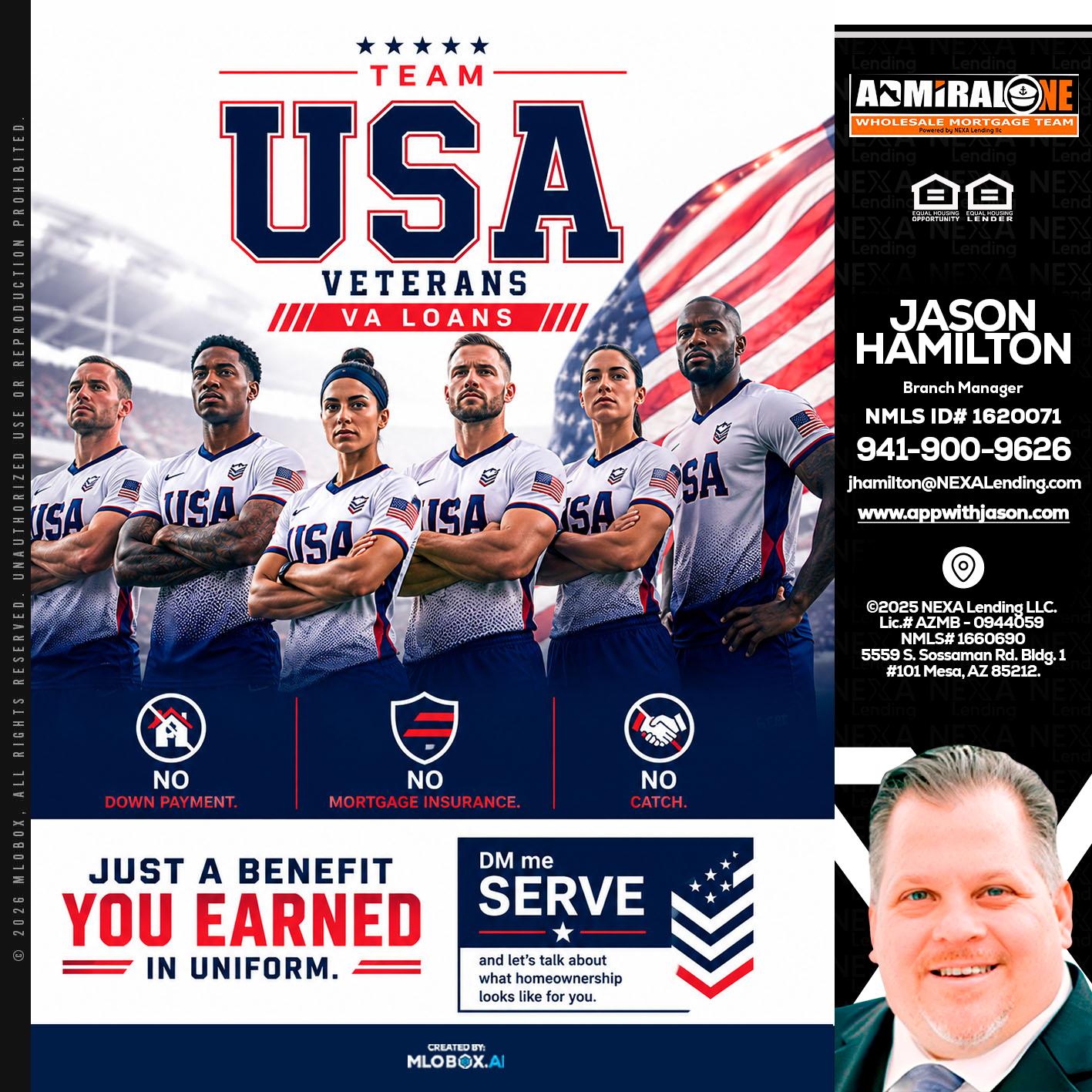 USA TEAM - Jason Hamilton -Branch Manager