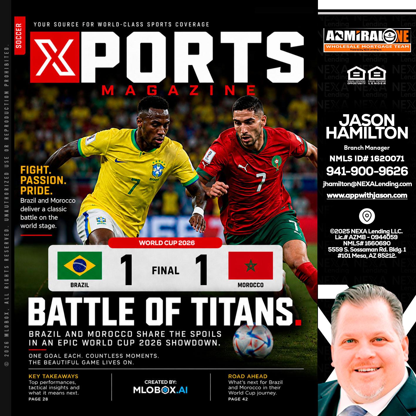 XPORTS - Jason Hamilton -Branch Manager