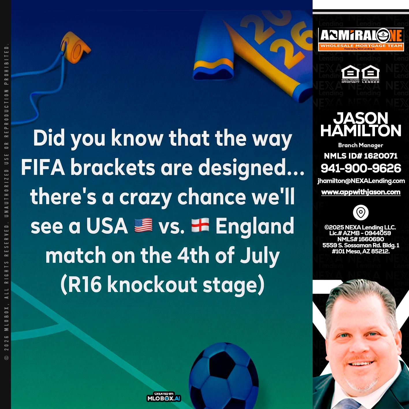 did you know? - Jason Hamilton -Branch Manager