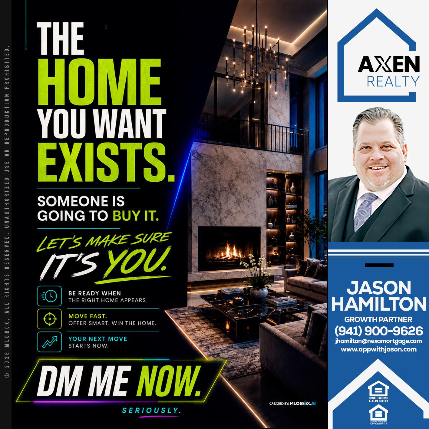 THE HOME YOU WANT - Jason Hamilton -Branch Manager