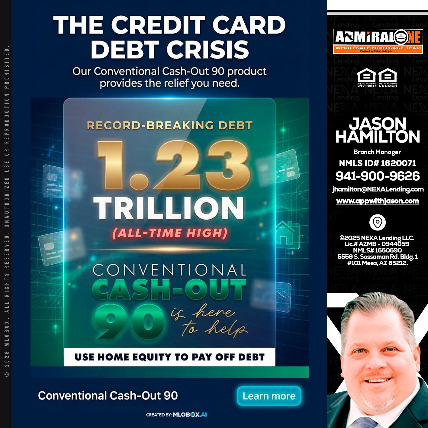 THE CREDIT CARD - Jason Hamilton -Branch Manager