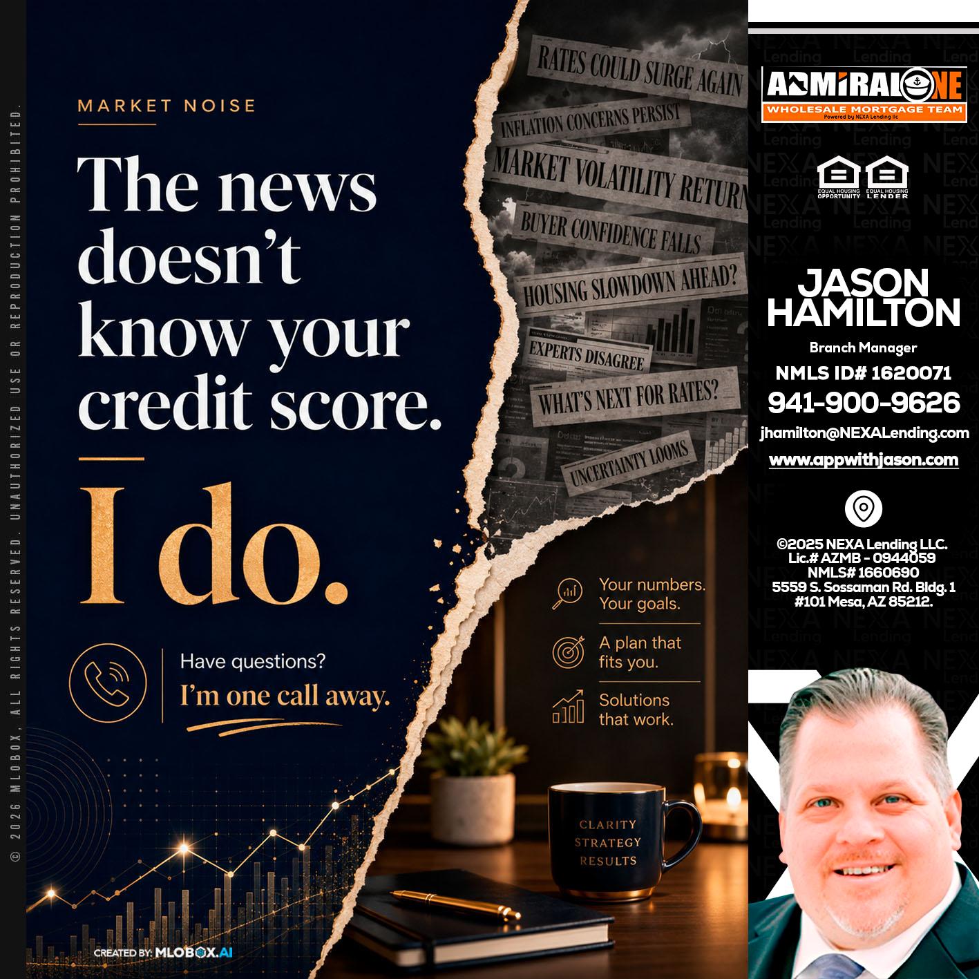 MARKET NOISE - Jason Hamilton -Branch Manager