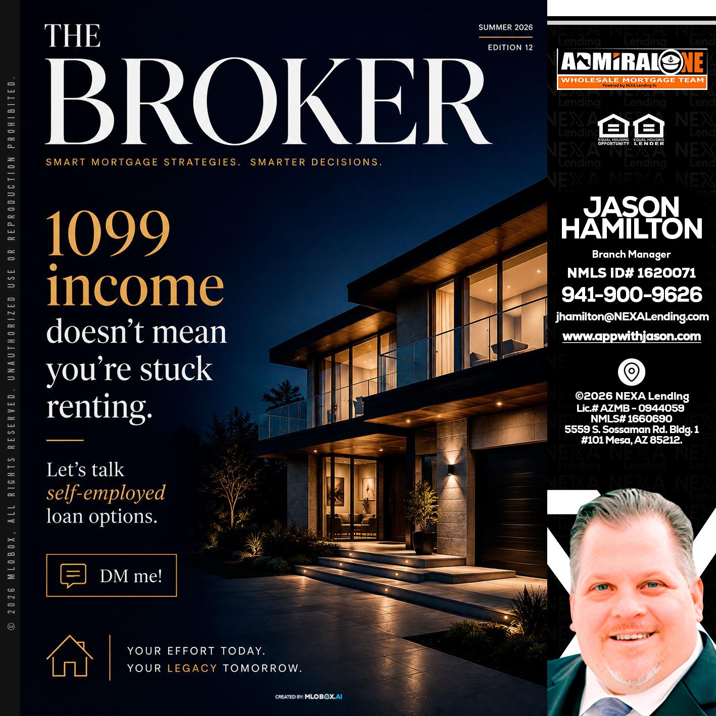 THE BROKER - Jason Hamilton -Branch Manager