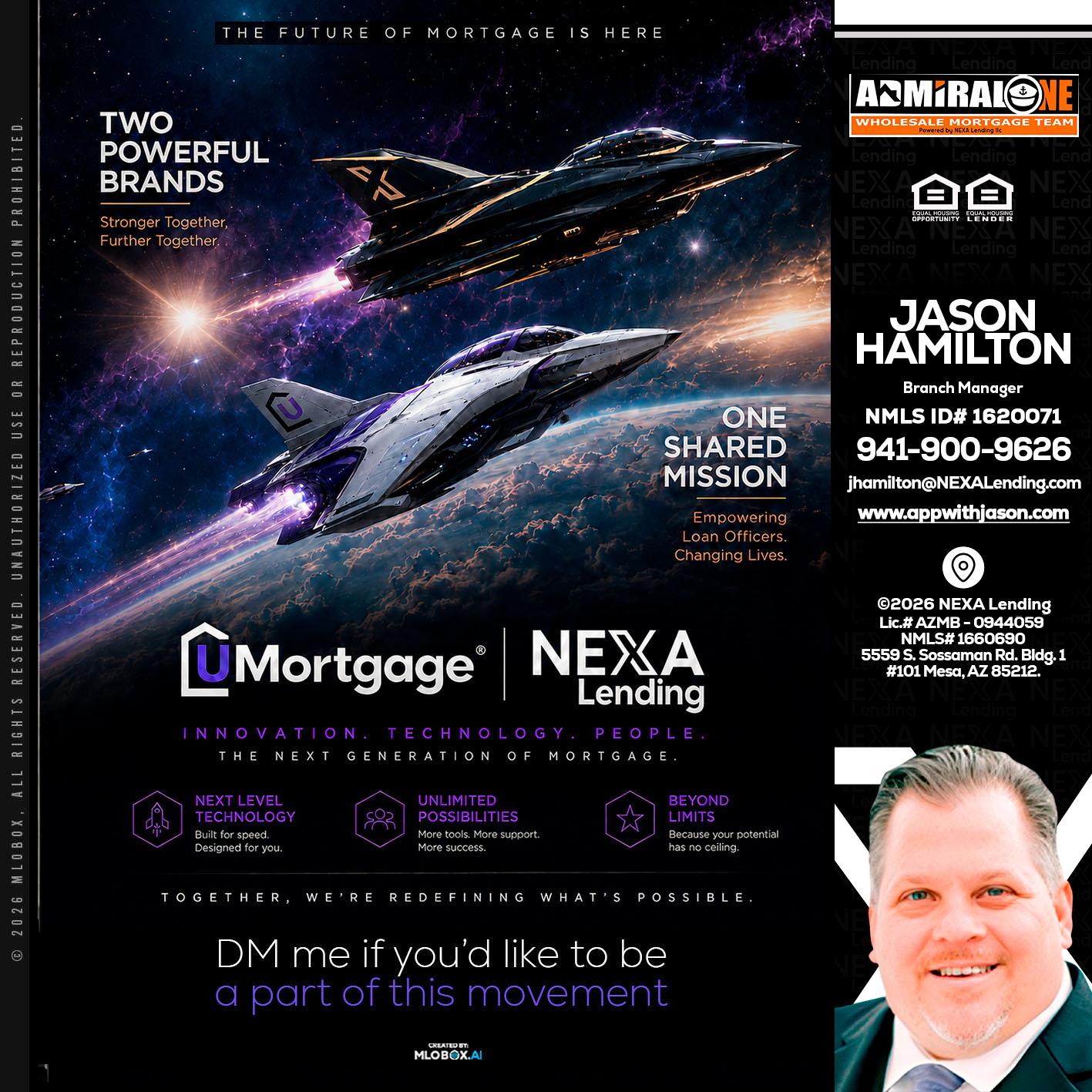 U Mortgage + NEXA lending - Jason Hamilton -Branch Manager