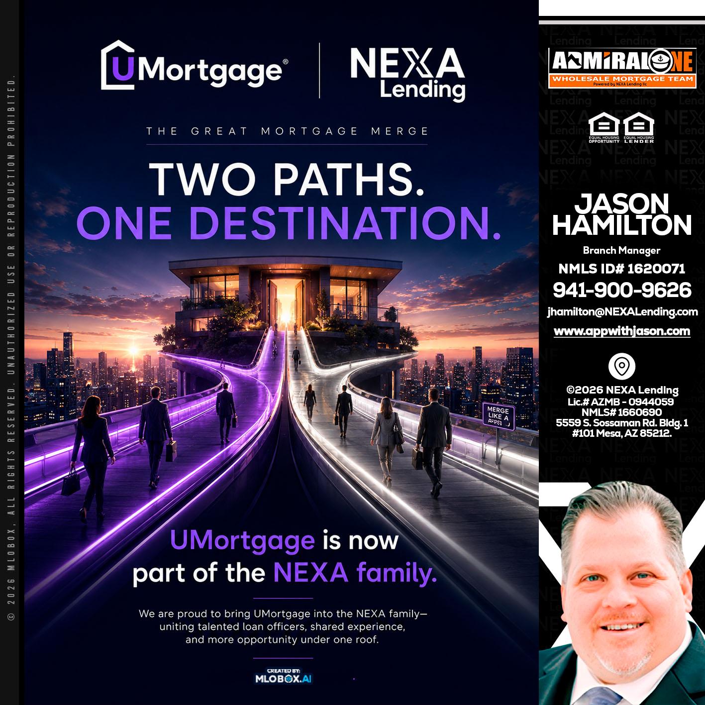 two path - Jason Hamilton -Branch Manager