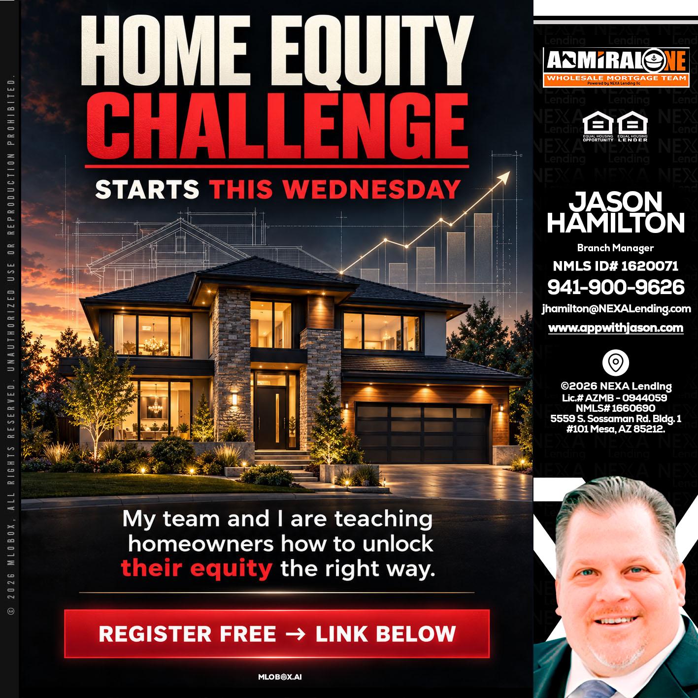 HOME EQUITY - Jason Hamilton -Branch Manager