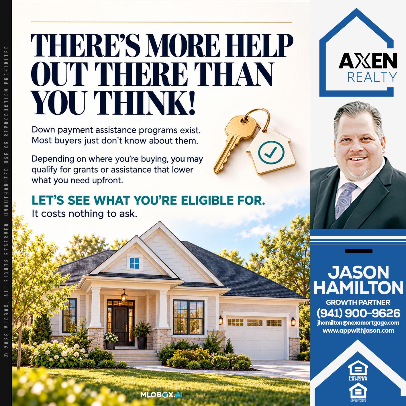 there's more help - Jason Hamilton -Branch Manager